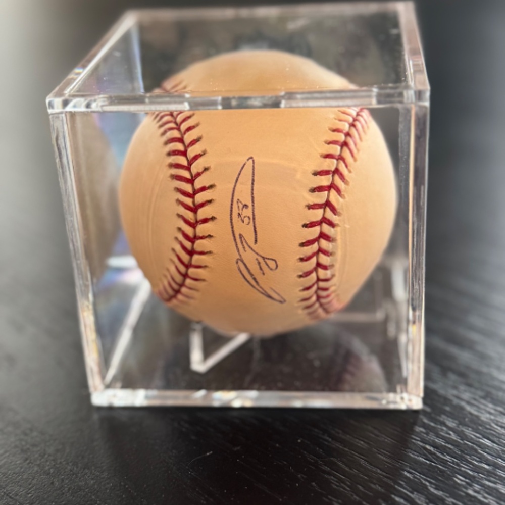 CARLOS ZAMBRANO - Chicago Cubs Signed Autographed MLB Baseball Ball